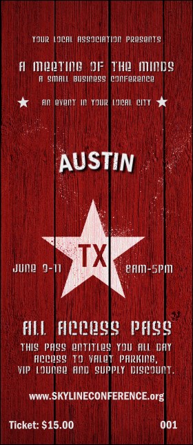 Austin Star VIP Pass Product Front