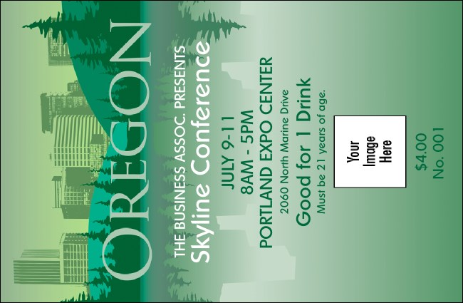 Oregon Drink Ticket Product Front