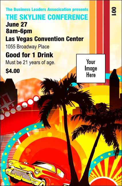 Nevada Drink Ticket Product Front