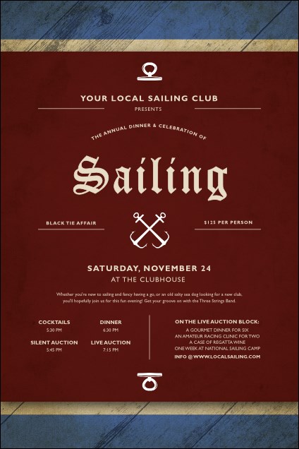 Sailing Poster