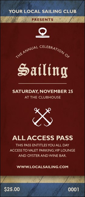 Sailing VIP Pass