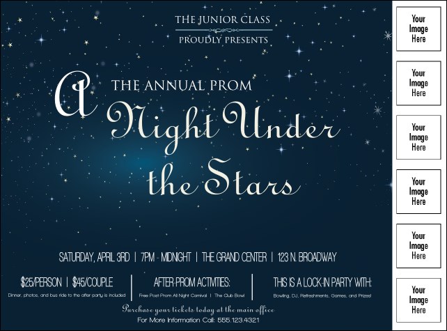 Star Theme Logo Flyer