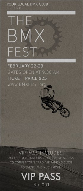 BMX VIP Pass