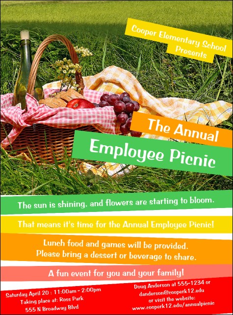 Picnic 2 Flyer