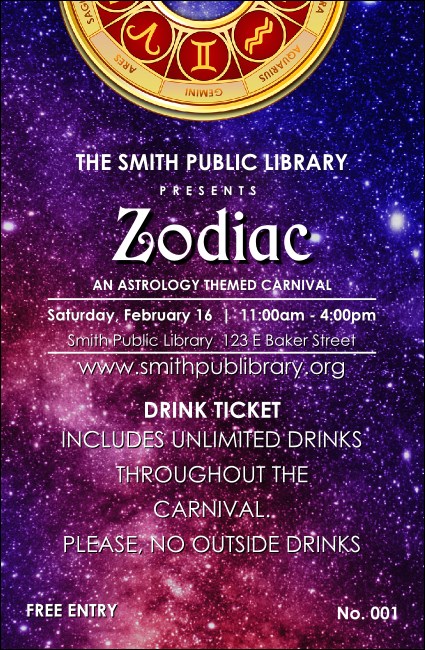 Astrology Drink Ticket