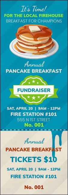 Pancake Stack Event Ticket