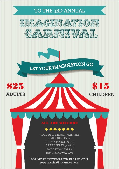Carnival Monkey Postcard Product Front