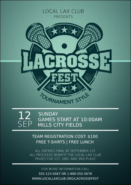 Lacrosse Postcard