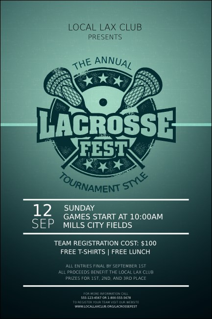 Lacrosse Poster