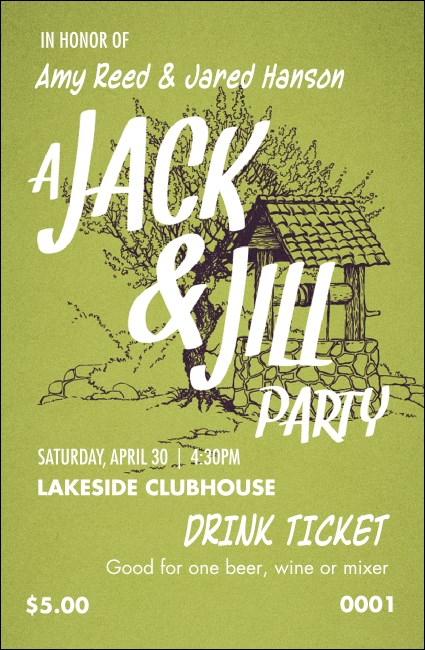Jack and Jill Drink Ticket