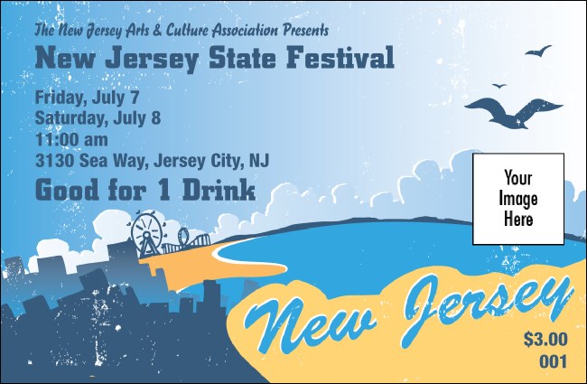 New Jersey Drink Ticket