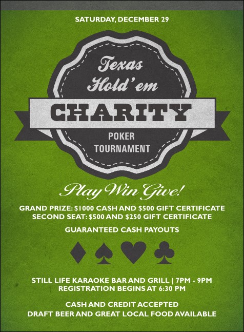 Texas Hold 'Em Invitation