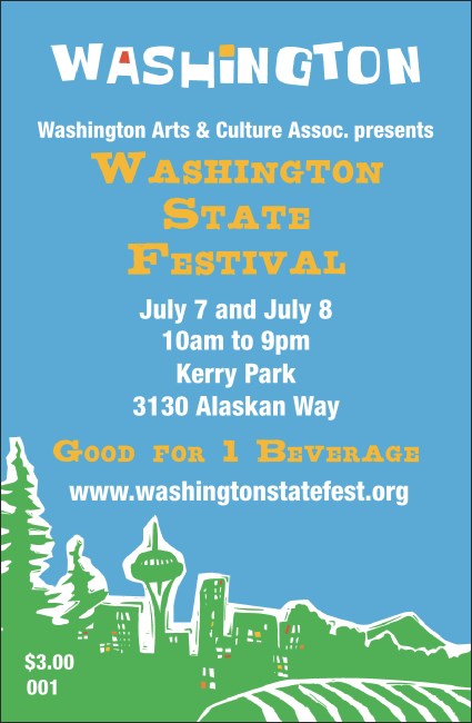 Washington Drink Ticket Product Front