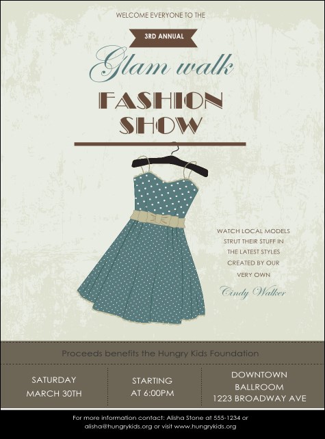 Dress Flyer