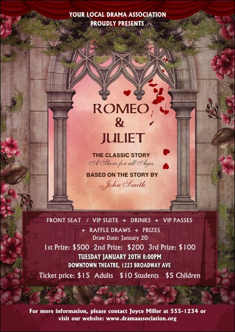 Romeo and Juliet Tickets