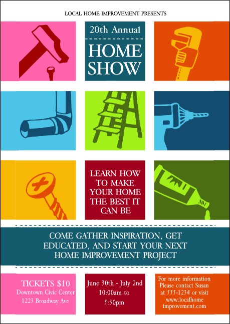 Home Show Postcard