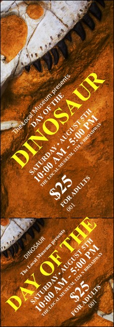 dinosaur island ticket price