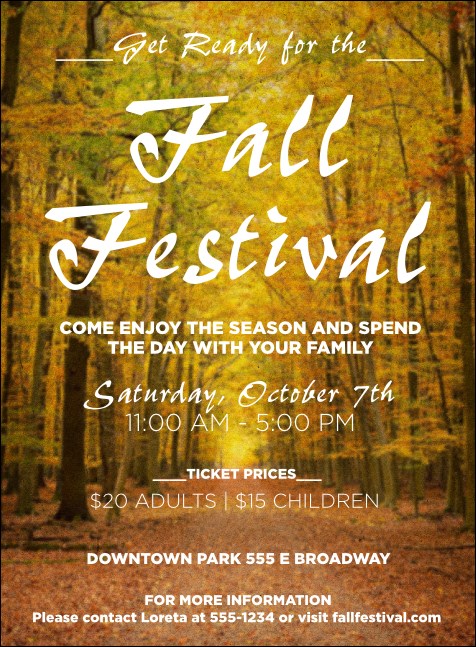 Fall Invitation