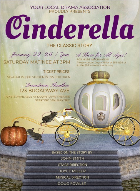 Cinderella Invitation