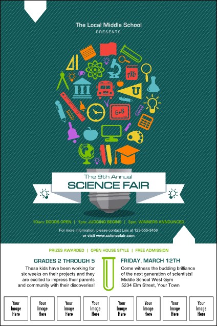 science fair poster - Ficim Throughout Science Fair Banner Template