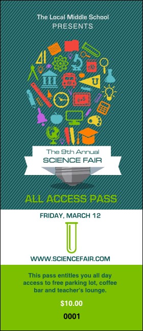 Science Fair VIP Pass