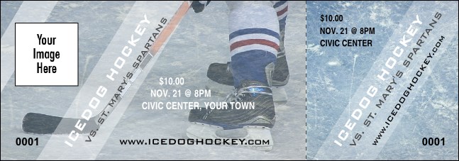 Ice Hockey Schedule Event Ticket Product Front