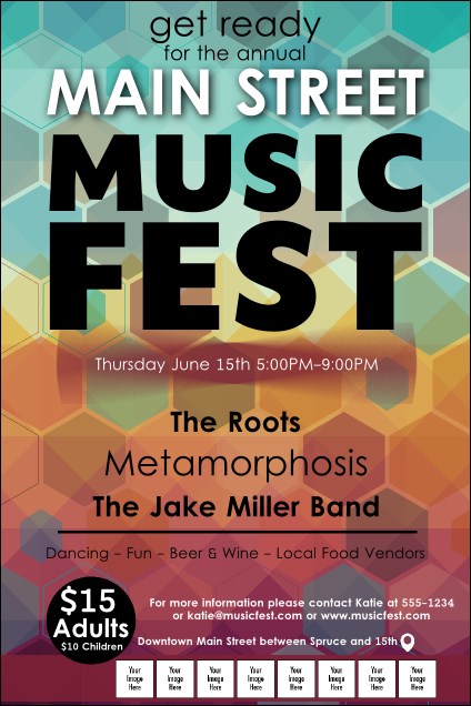 Music Festival Logo Poster