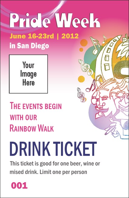 LGBT Pride Drink Ticket