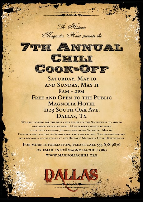Dallas Club Flyer Product Front