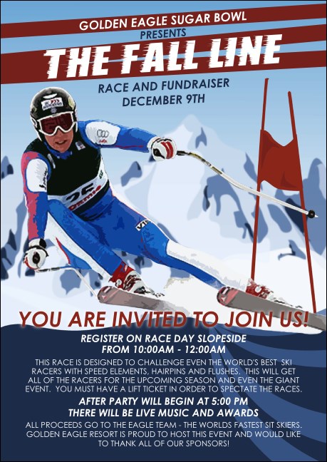 Ski Race Club Flyer